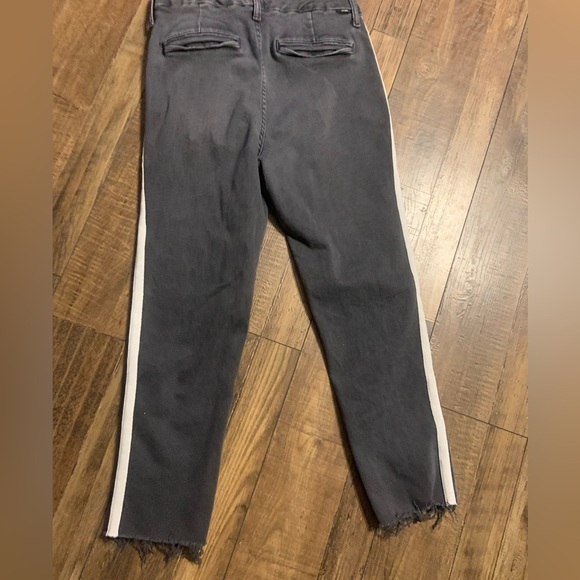 The Shaker Prep /  Mr. Black Racer MOTHER denim jeans fray revolve summer $190 - Picture 5 of 6